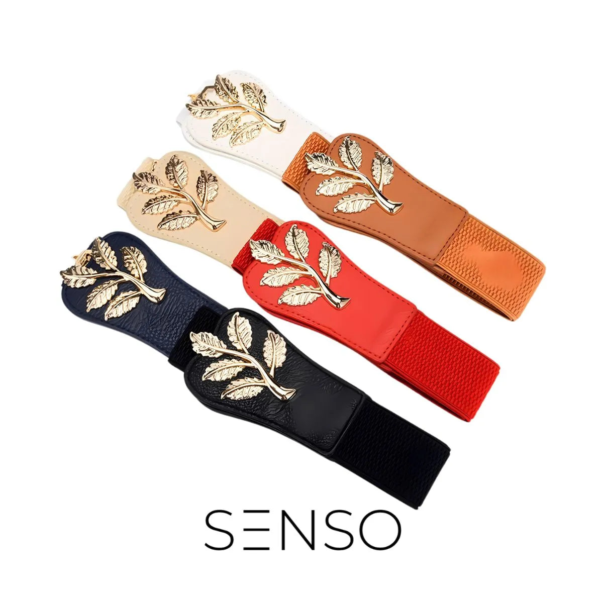 Cinto Elástico Fivela Heras: SENSO Elegância