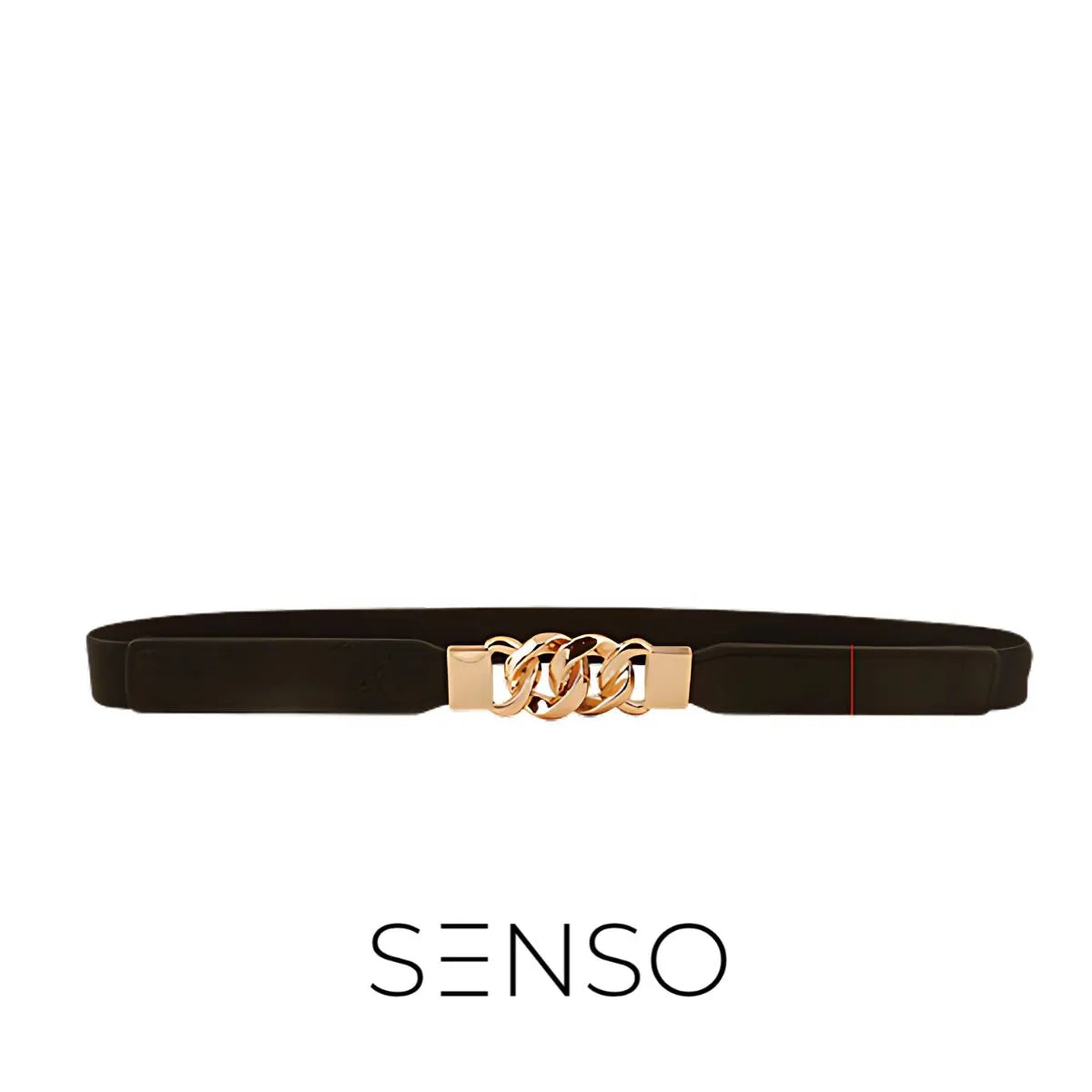 Cinto Fino Nó Fivela Oval: SENSO Elegância