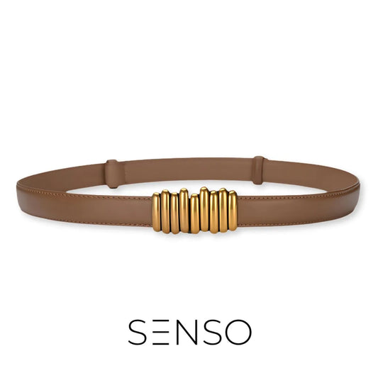 Cinto Golden Loop Fivela Elos: SENSO Glamour